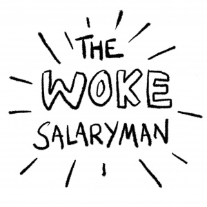 The Woke Salaryman’s logo.