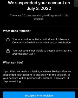 Wangan Bryan’s Instagram account had been suspended. Photo from Instagram.