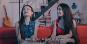Screenshot of Chrysan Lee in one of Wah!Banana’s YouTube videos for Valentine’s Day 2022. Screenshot from YouTube..png