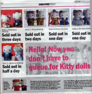 McDonald s Hello Kitty promotion 2000 Wiki.sg