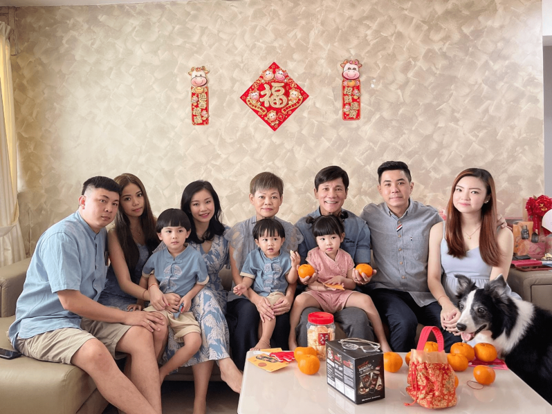 File:Wang Lei’s family photo during Chinese New Year 2021. Photo from Facebook..png