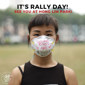 (Picture) Tang Heng Yeng, SG Climate Rally's co-organiser. Photo from Instagram