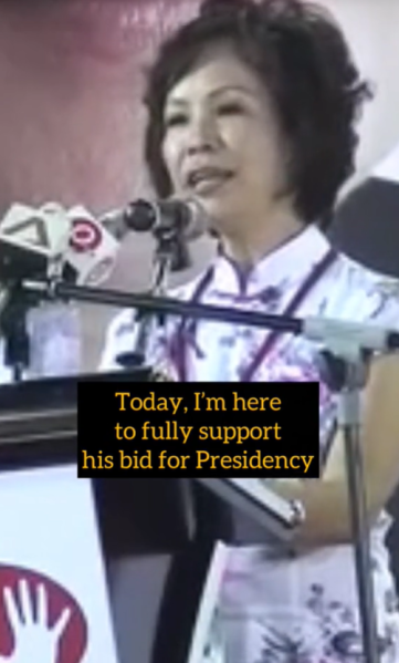 File:A screenshot of Tay addressed the public during the Presidential Elections 2011. Photo from TikTok..png
