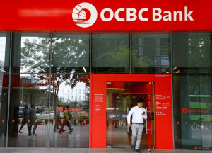 An OCBC bank branch. Photo from Today Online.