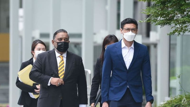 File:Ahmad Danial Mohamed Rafa’ee pictured arriving at the State Courts on July 6, 2022. Photo from Channel NewsAsia..jpg